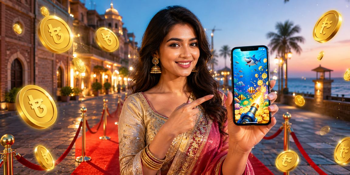 সোনারগাঁওয়ে ফিশিং গেম খেলে টাকা জেতার অভিজ্ঞতা নিচ্ছেন একজন খেলোয়াড়